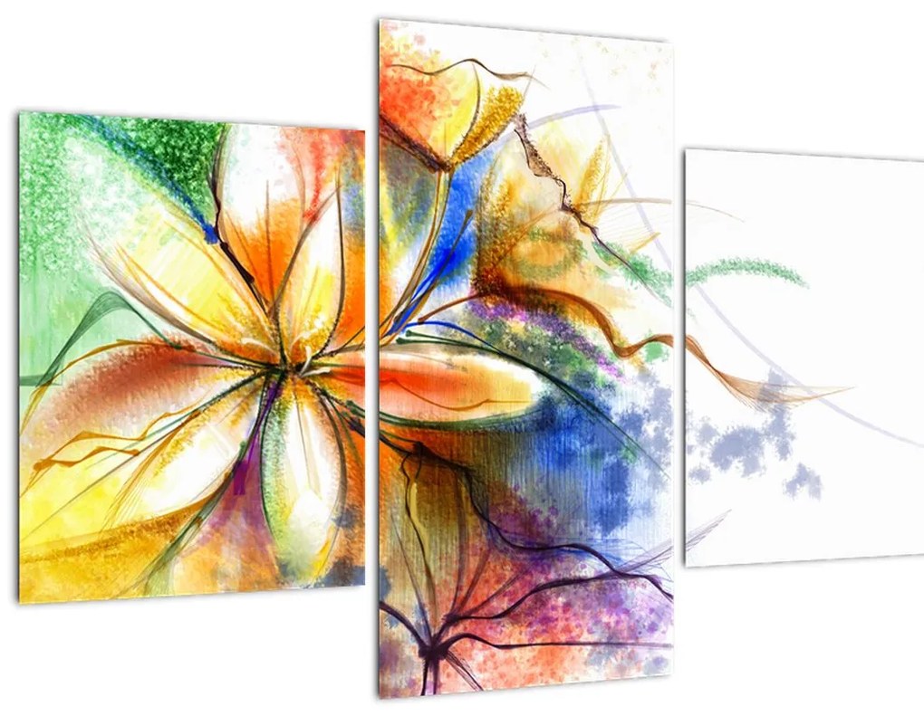 Tablou - Floare (90x60 cm)