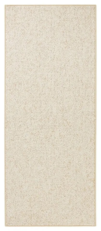 Covor tip traversă crem 80x200 cm Wolly – BT Carpet