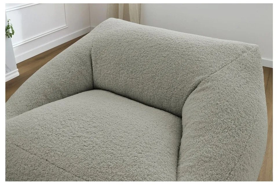 Fotoliu bean bag gri deschis Lilibet – Bobochic Paris