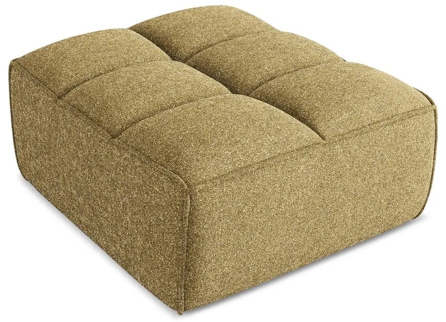 Taburet modular galben muștar Kalai – Makamii