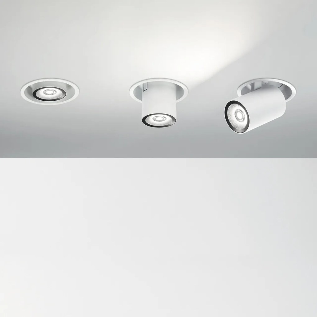 Spot LED directionabil, incastrabil pentru tavan fals NOVA 12W 3000K BK 248189 IDL