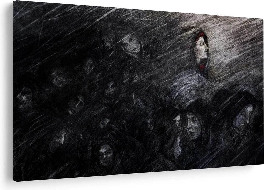 Tablou - Tristețe și renunțare (90x60 cm)