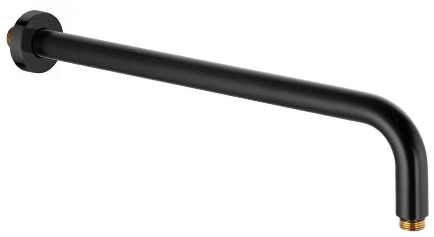 Brat dus Kludi A-QA negru mat 40 cm