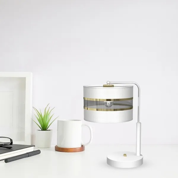 Lampă de masă ULTIMO 1xE27/6W/230V albă