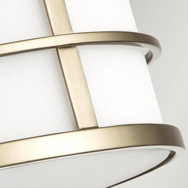 Feiss FE-FUSION-F-PNBR - Plafonieră FUSION, 3xE27/40W/230V, Ø 34,3 cm, aurie