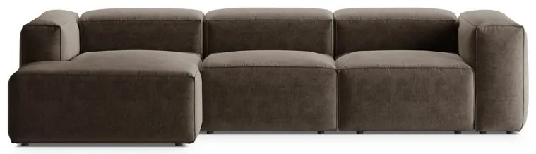 Coltar 3 locuri Bergamo stofa L304 cm