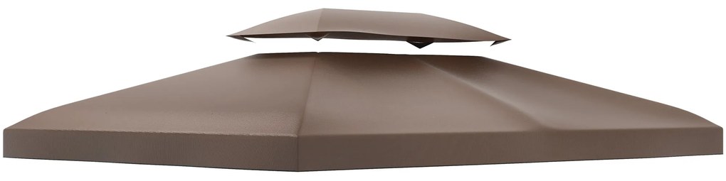 Acoperiș de Schimb Outsunny pentru Foisor, Impermeabil Dublu strat 3x4m | Aosom Romania
