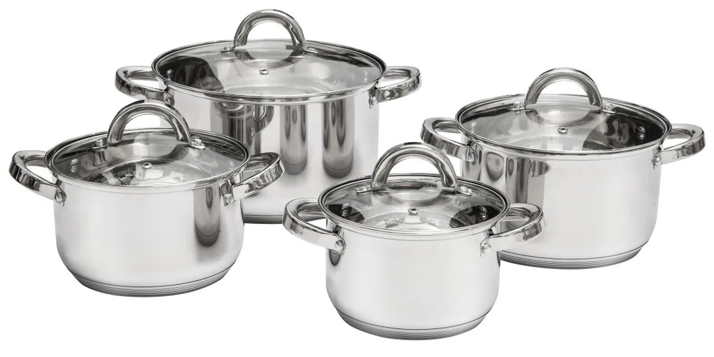 Set oale inox, 8 piese, Berry