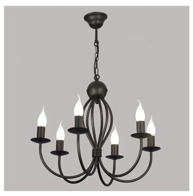 Lustră pe lanț SHOOT 6xE14/40W/230V