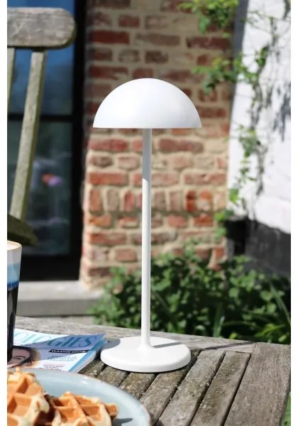 Lampă LED dimabilă de exterior Lucide 15500/02/31 JOY LED/1,5W/4V IP54 alb