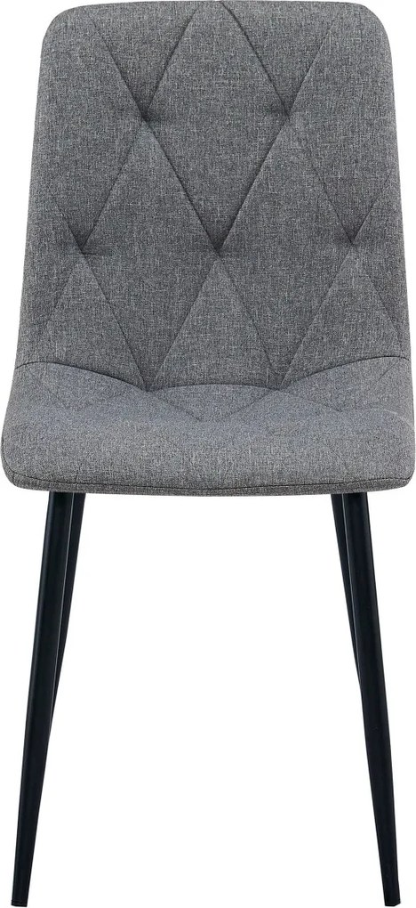 OFERTA Scaun de masa gri LIBRA cu picioare negre clasa a II-a