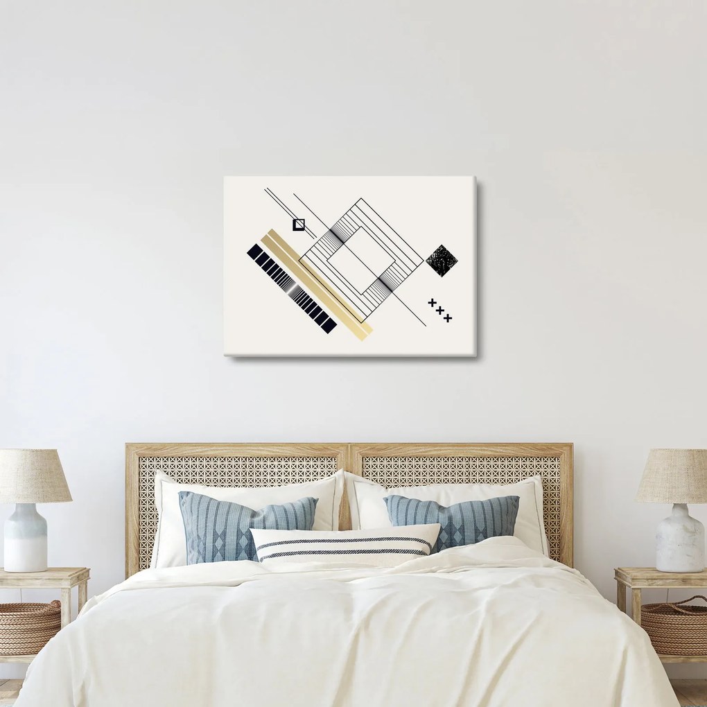 Tablou - Forme geometrice N⁰6 (70x50 cm)
