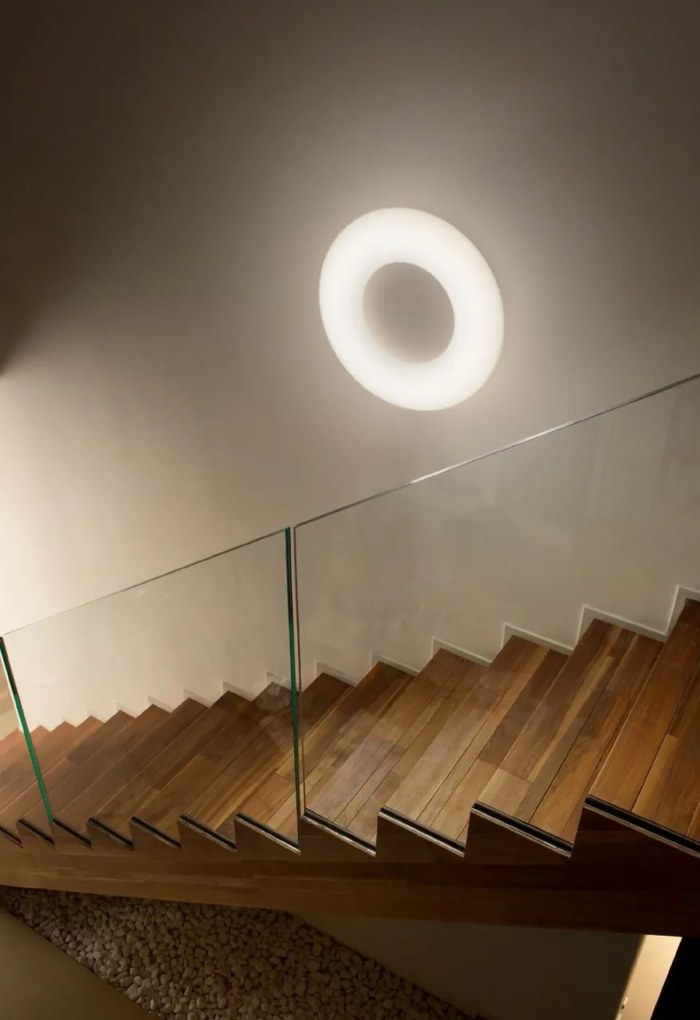 Aplica de perete sau tavan, diametru 30cm, LED POLO PL80 BIANCO 140537