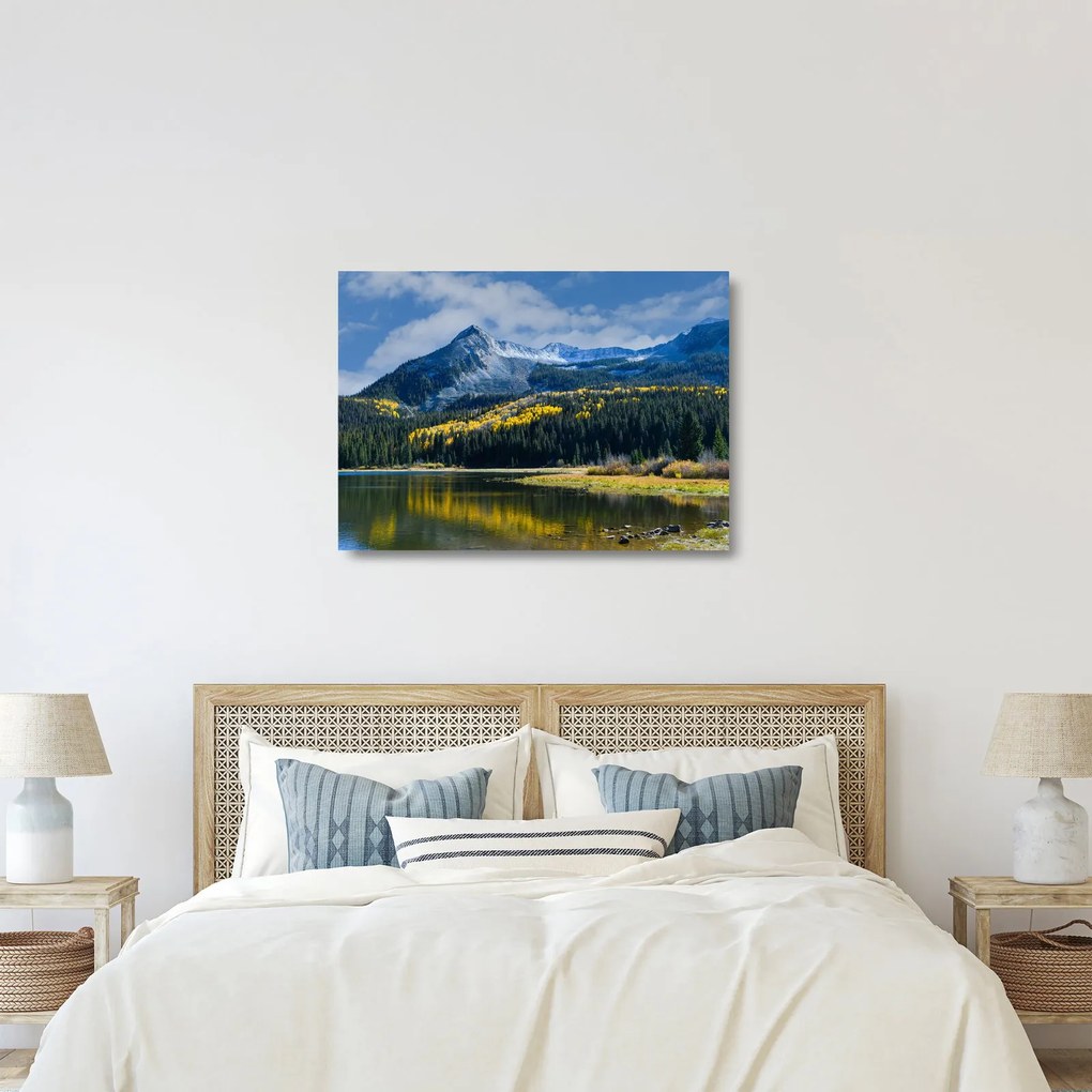 Tablou pe sticlă - Lost Lake, Oregon (70x50 cm)