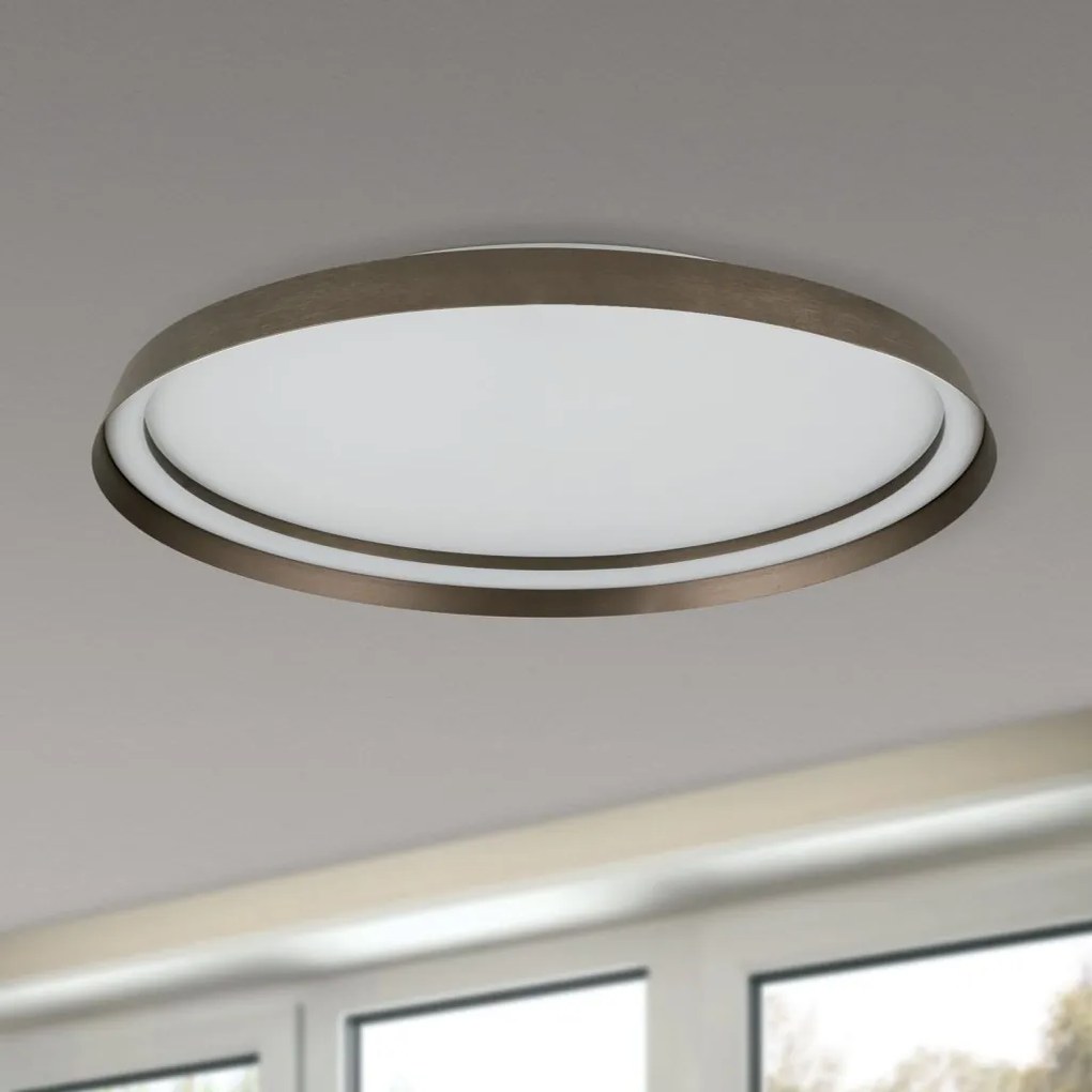 Plafoniera LED design circular MANTA D-60cm bronz