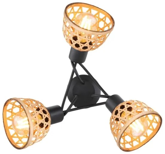 Lustră aplicată WENNA 3xE27/15W/230V Globo 54053-3D