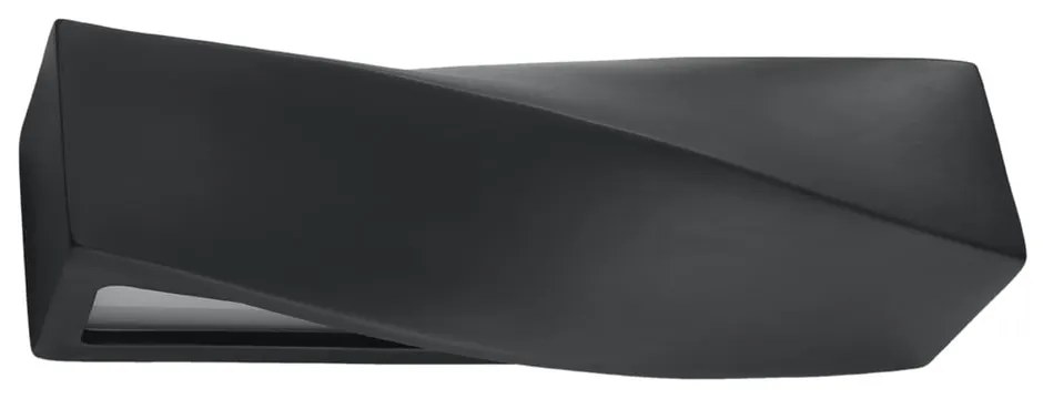 Aplică din ceramică Sollux Taurus, negru