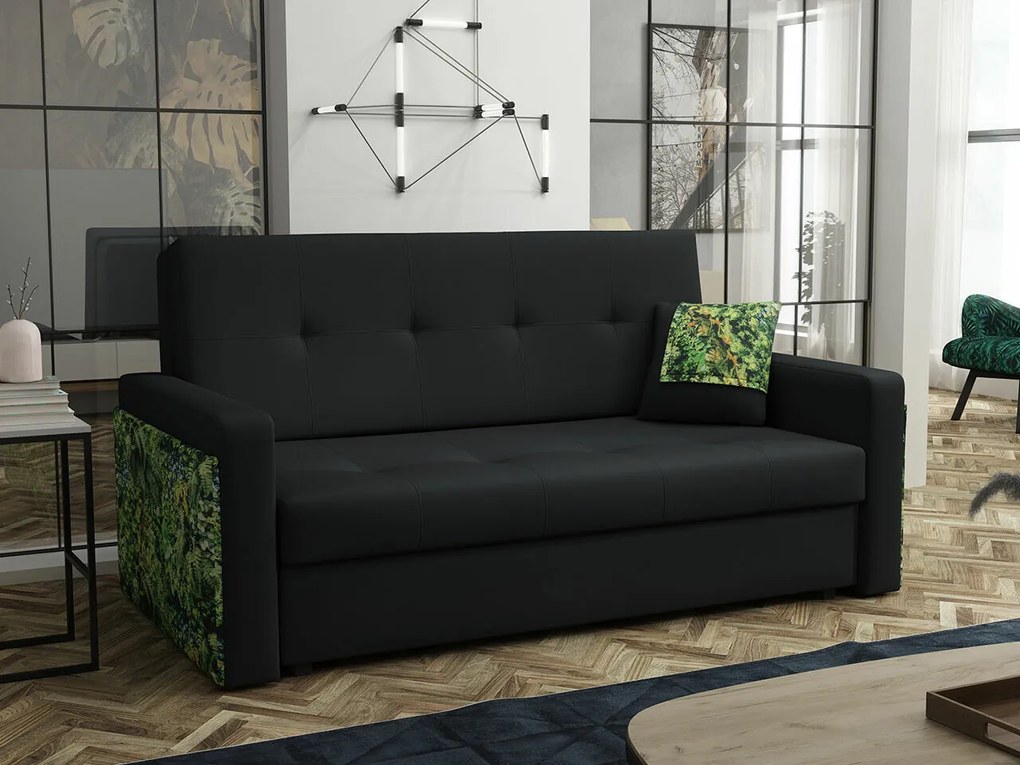 Canapea extensibilă Columbus 175Cutie de pat, 86x160x98cm, 70 kg, Picioare: Metal