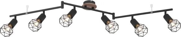 Globo 54802S-6H - Lampă spot XARA 6xE14/40W/230V