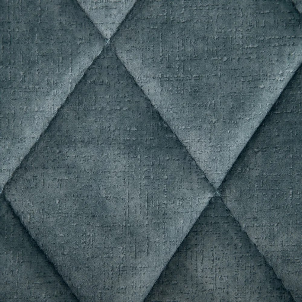 Scaun dining albastru Blue Fabric