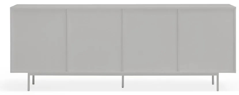 Comodă gri joasă 211x80 cm Sierra – Teulat