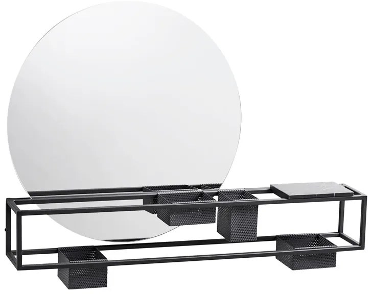 Oglindă cu raft, cu compartimente "Mirror Box" - Woud