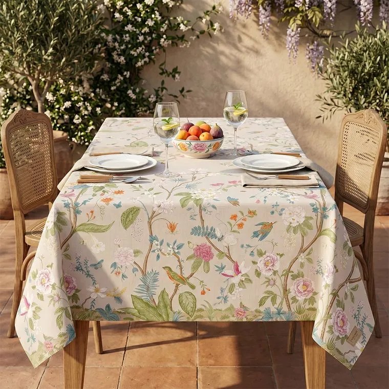 Barbadella Home Față de masă teflonată SIMFONIE FLORALĂ 140 x 180 cm