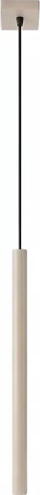Sollux SL.2117 - Lustră suspendată pe cablu PASTELO 1xG9/8W/230V taupe
