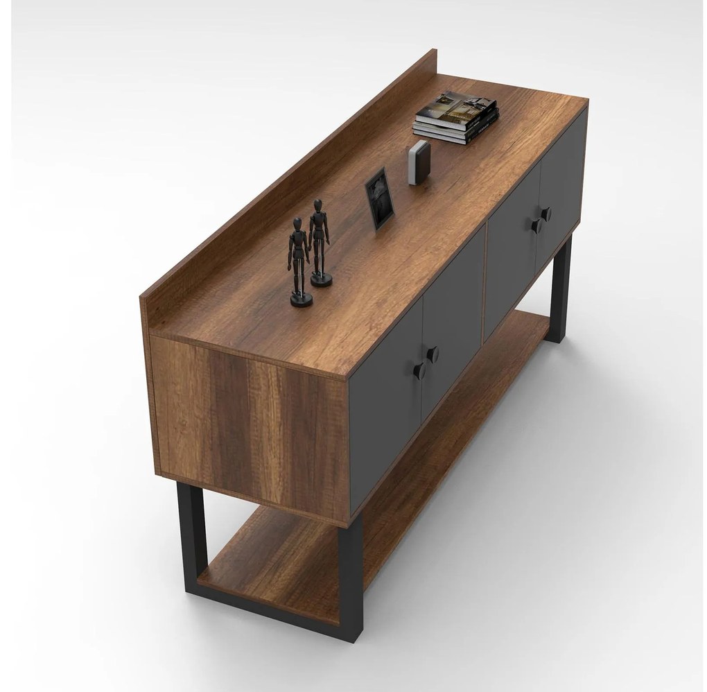 Dulap Minnie 4 (nuc + antracit). 1106471