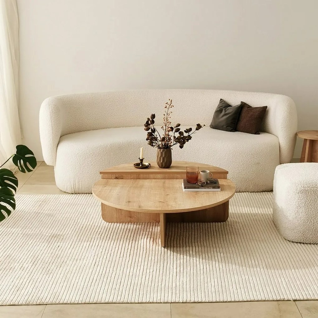 Măsuță de conferință Podium Sapphire Oak
