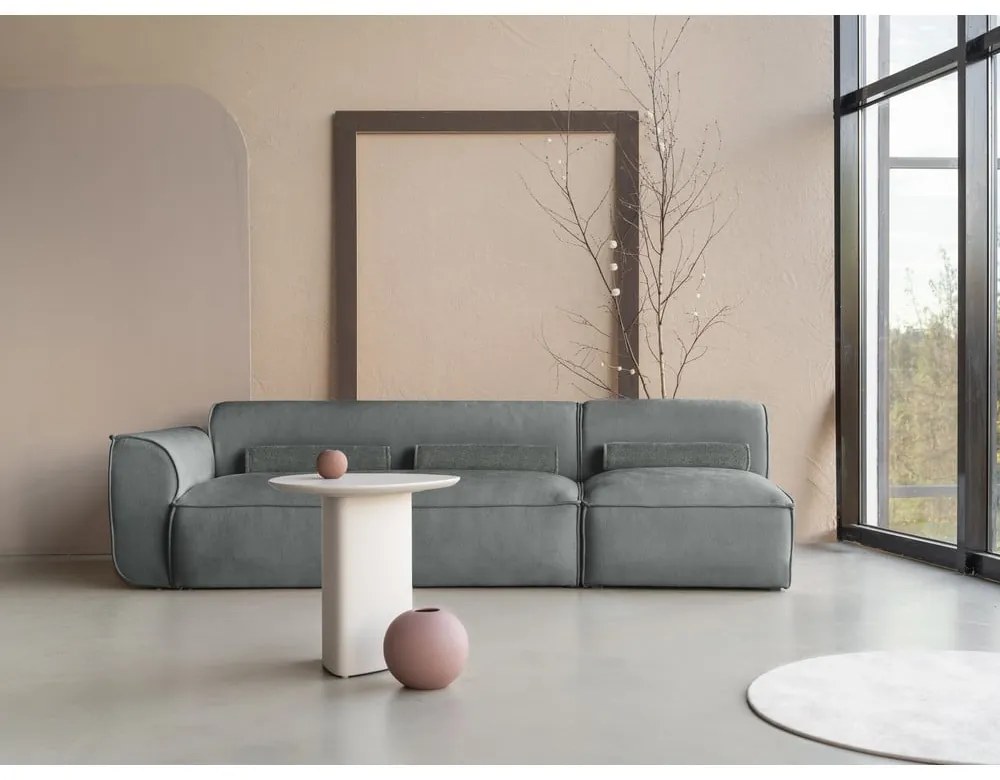 Șezlong modular verde (cu colț pe partea stângă ) Flex Felix – Miuform