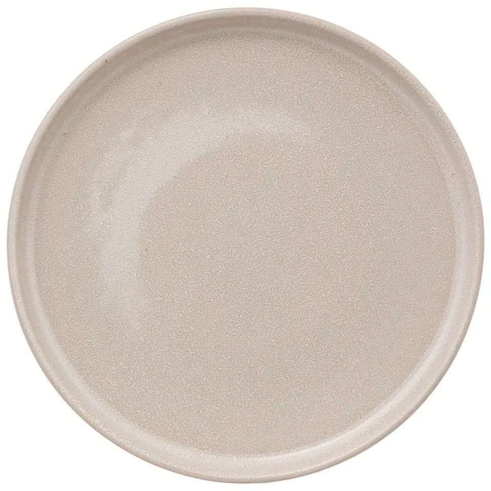 Farfurie pentru desert din ceramica Culoare bej, TERRE INCONNUE