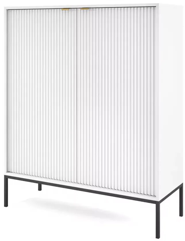 Comoda alba NOVA K104