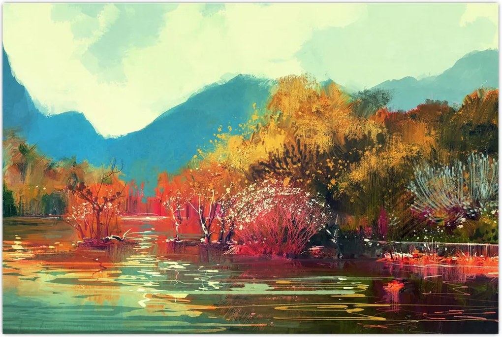 Tablou - Culorile toamnei (90x60 cm)