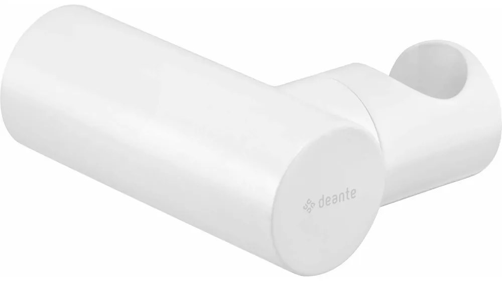 Suport dus manual Deante Round alb