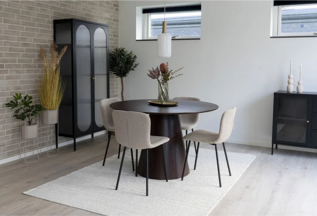 Halden scaun de luat masa bej