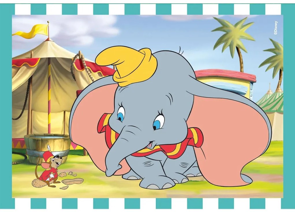 Disney Classics Puzzle Clementoni 4-în-1