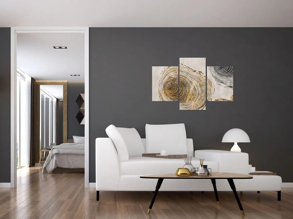 Tablou - Abstract triburi (90x60 cm)