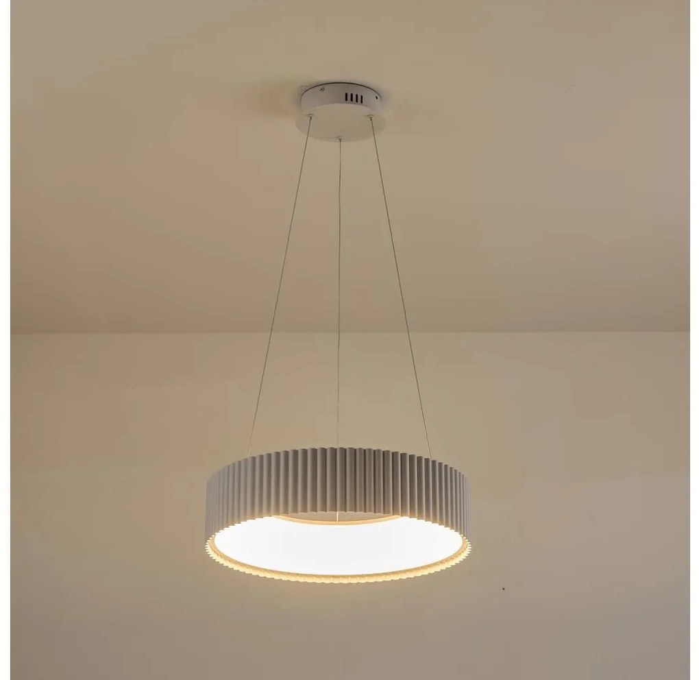 Lustră LED pe cablu LED/30W/230V 3000K alb
