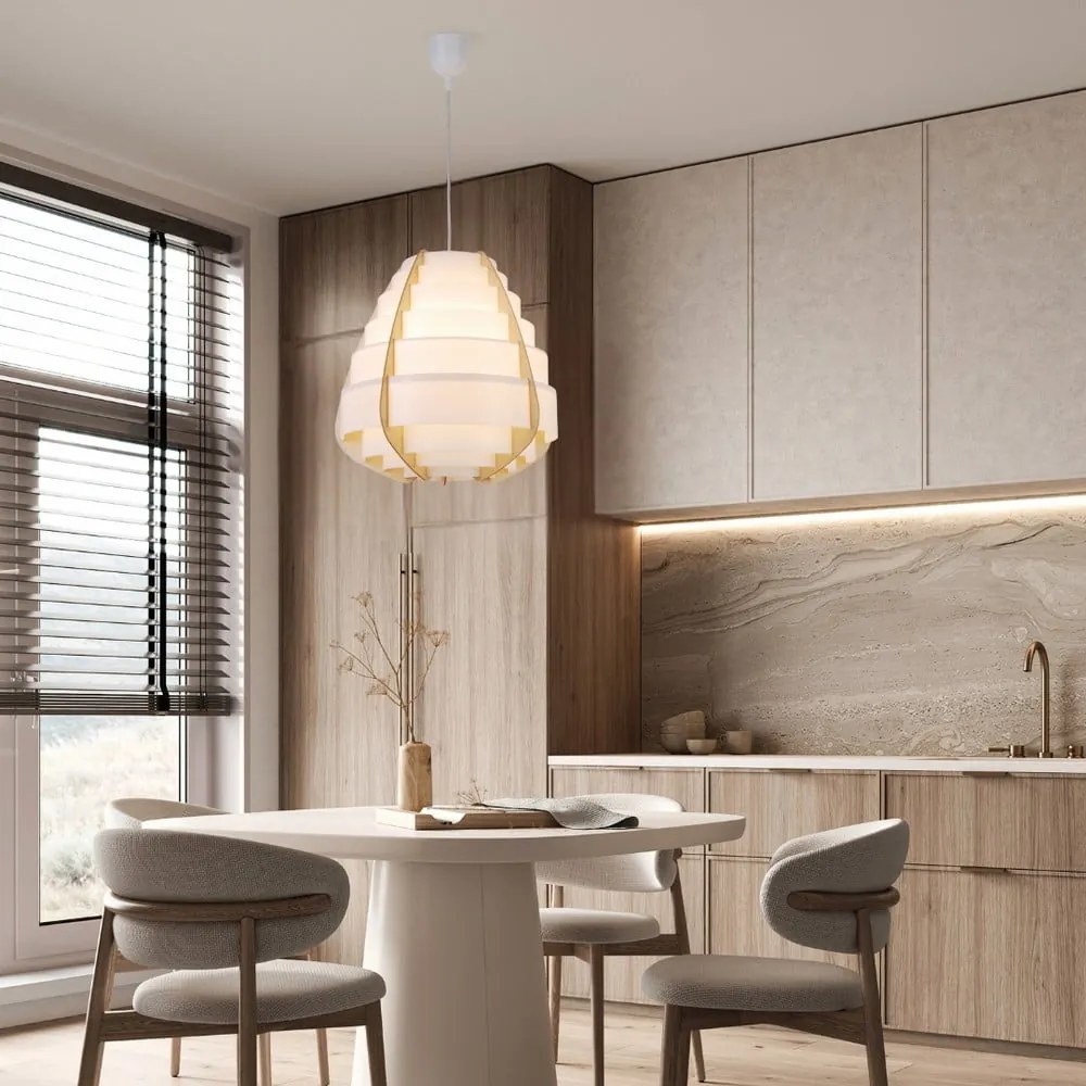 Lustră albă Nagoja – Candellux Lighting