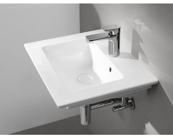 Lavoar suspendat Villeroy & Boch, Venticello, dreptunghiular, 60 cm, alb alpin