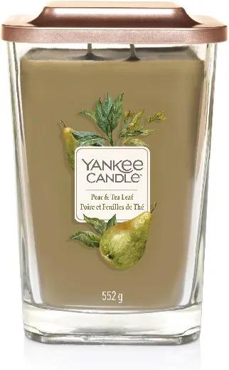 Yankee Candle verzi parfumata lumanare Elevation Pear&Tea Leaf hranatá velká 2 knoty