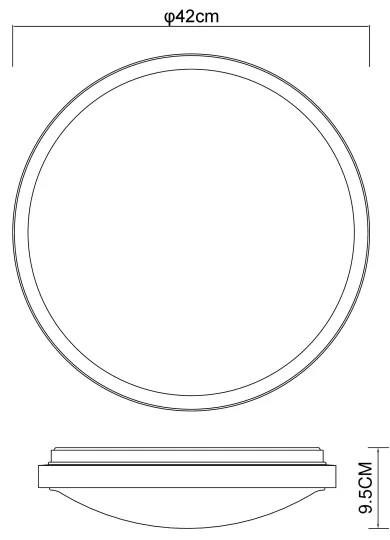 Plafonieră LED SAMMI LED/24W/230V 3000/4500/6000K Globo 41766-24
