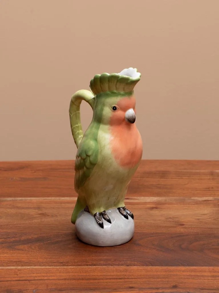 Carafa din ceramica, model papagal, Parrot