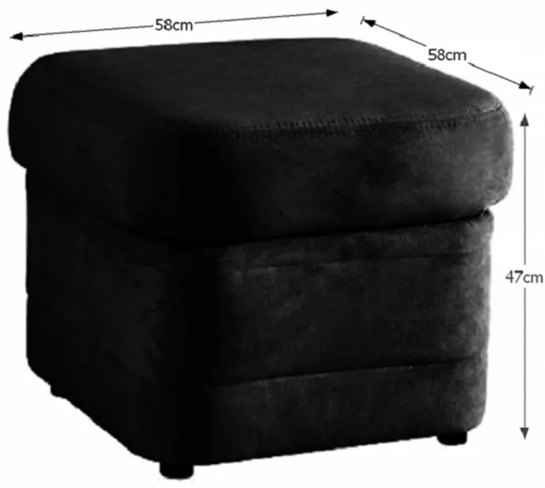 Taburete Britella (negru). 1015188
