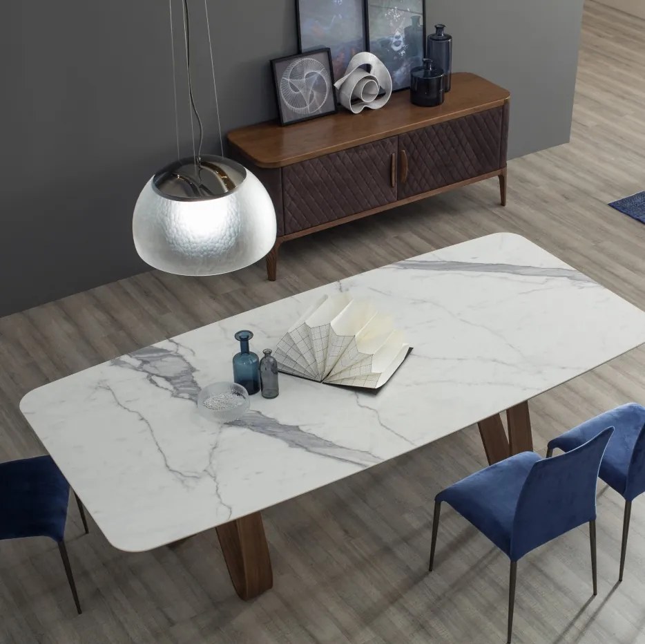 Masa eleganta design LUX BUTTERFLY 160x90cm