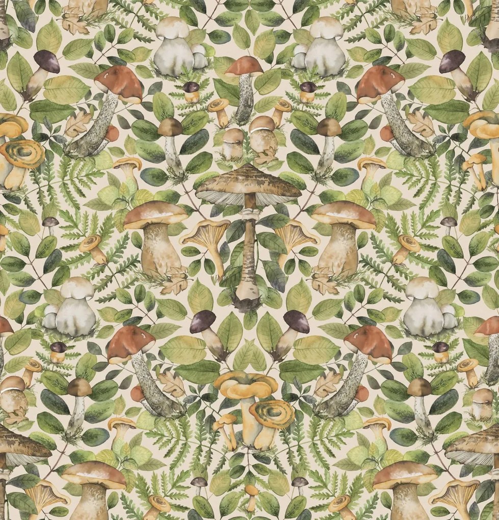 Fototapet, Mushroom Forest, Day, Rebel Walls