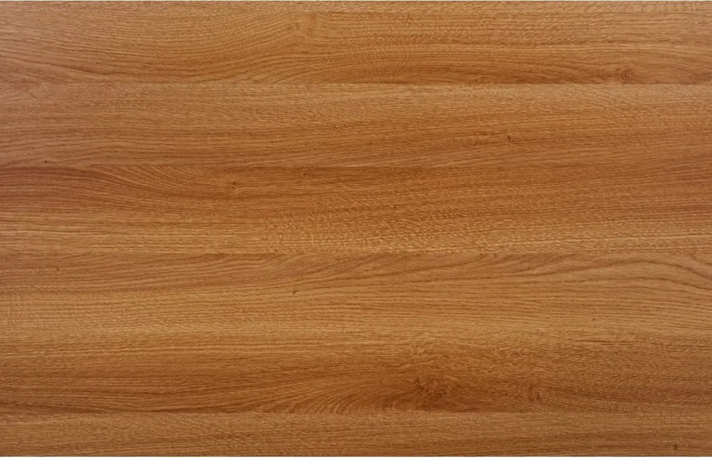 Set de masa 1 + 4, masa RAMOD 100x60 cm alb/decor stejar + scaun alb KITO