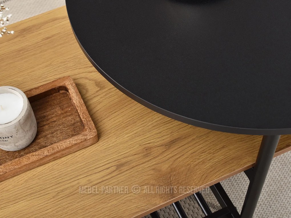 Măsuță de cafea Lorelail Xl (negru). 1111503