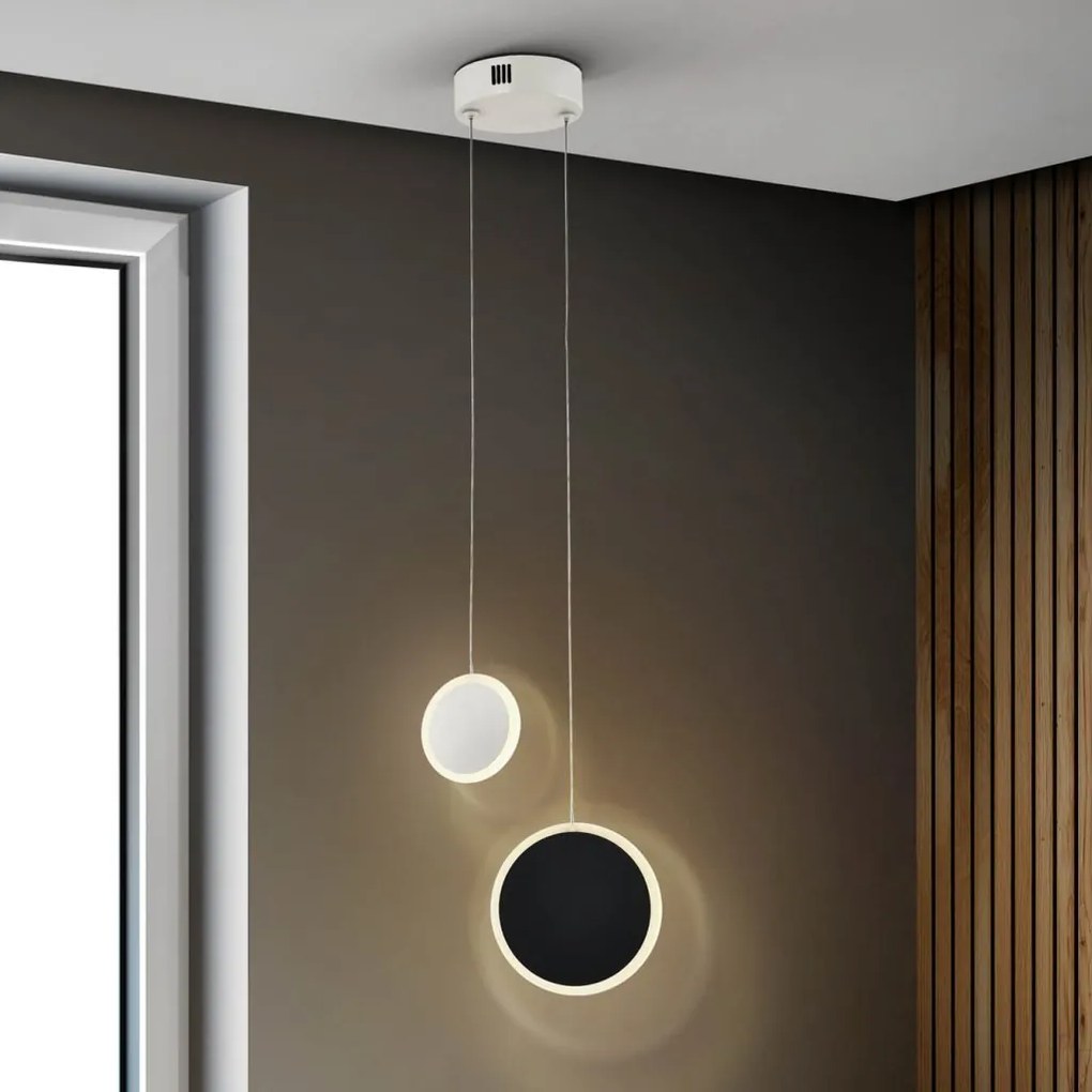 Lustra LED suspendata design modern Duo